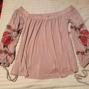 Off shoulder top
